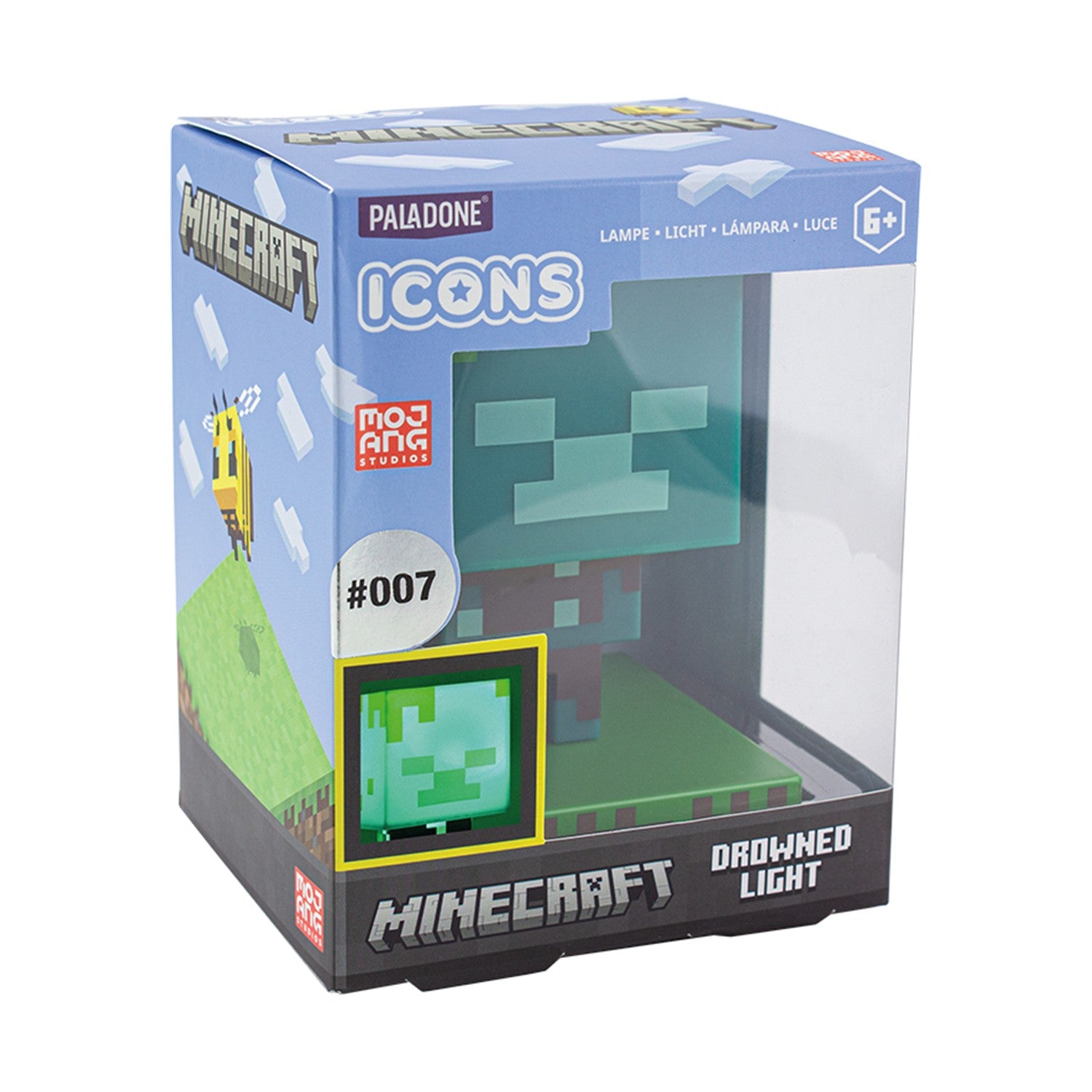Paladone Minecraft - Drowned Zombie Icons Light (PP7999MCFV2)