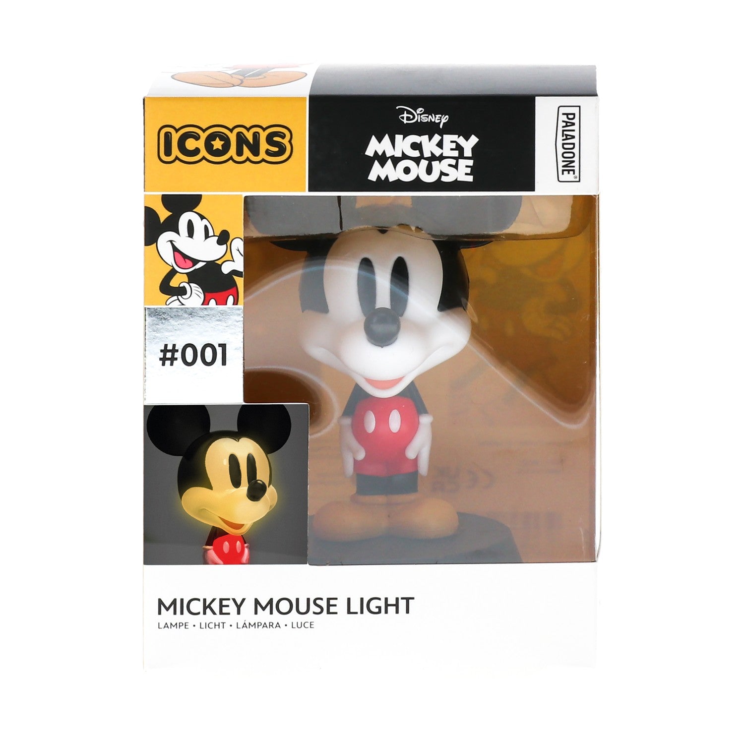 Paladone Icons: Disney Mickey Mouse - Light (PP11748DSC) - Sunday Habit