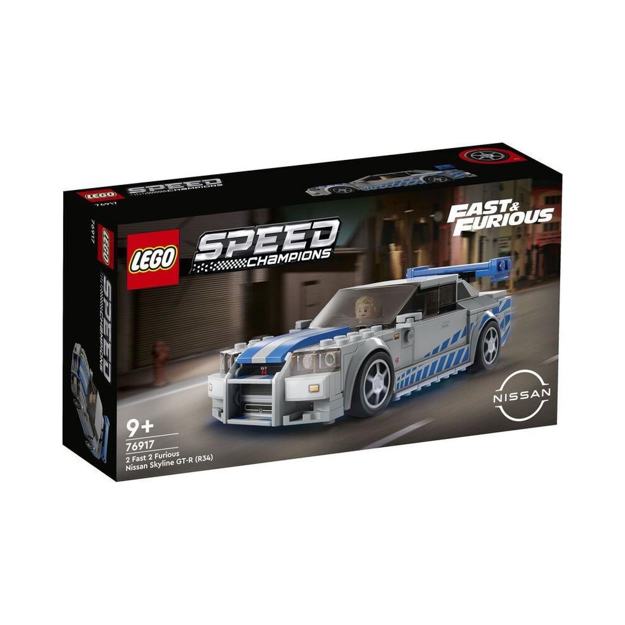 LEGO® Speed Champions: 2 Fast 2 Furious Nissan Skyline GT-R (R34) (76917) - Sunday Habit