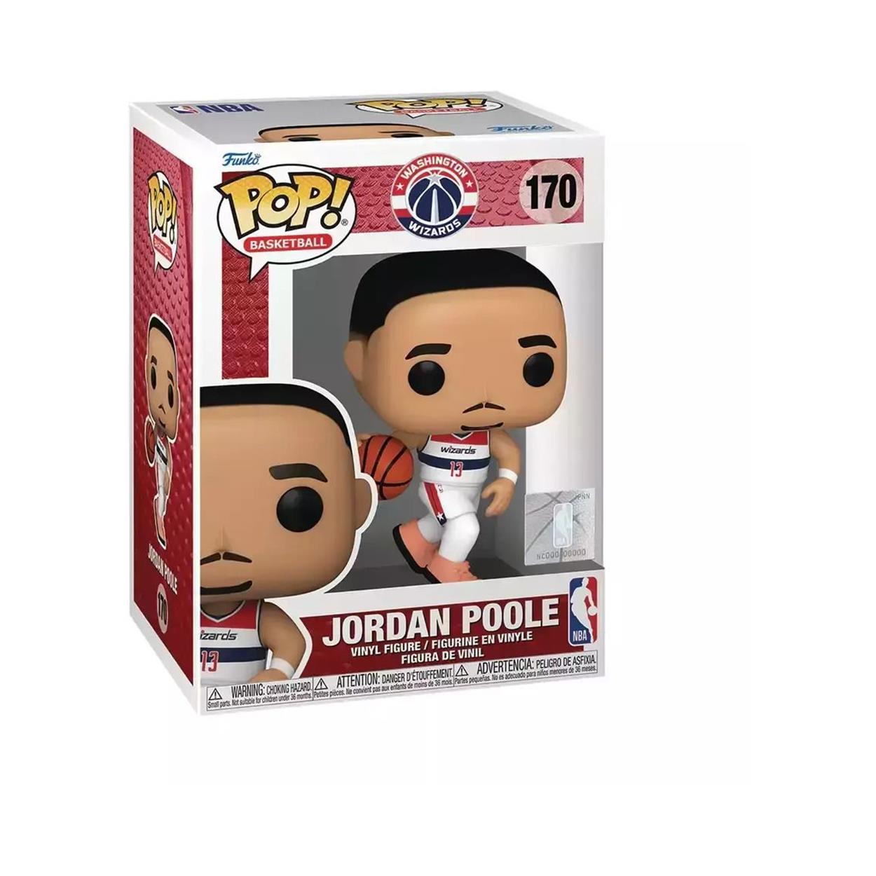 Funko Pop! Basketball NBA: Washington Wizards - Jordan Poole #170 Vinyl Figure - Sunday Habit