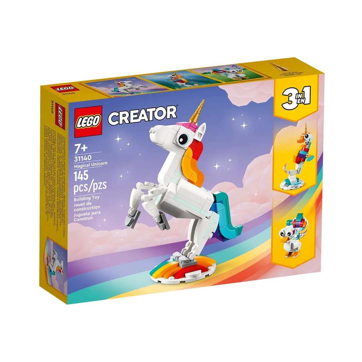 LEGO® Creator: 3in1 Magical Unicorn (31140) - Sunday Habit
