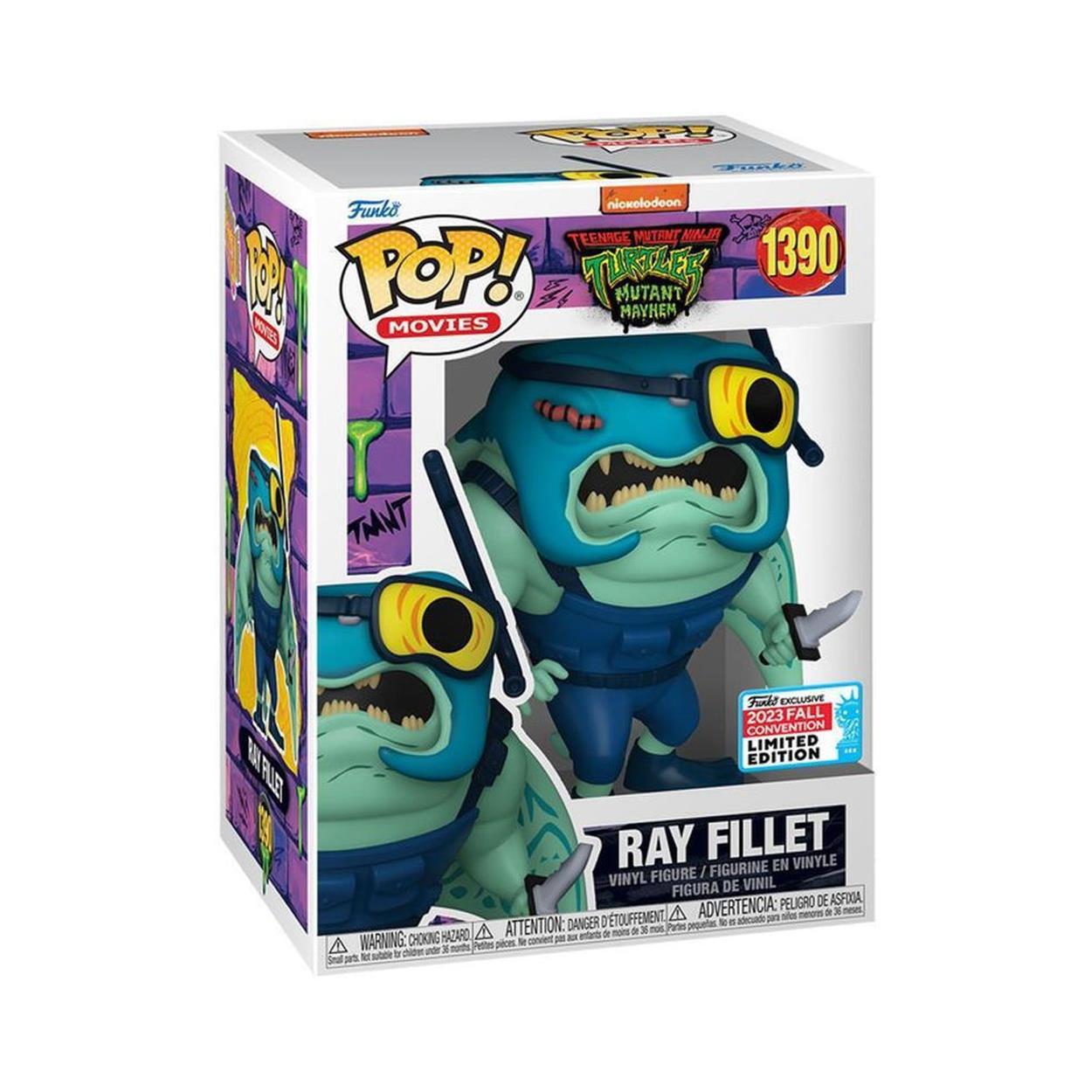 Funko Ray Fillet TMNT Mutant Mayhem Лимитирано Издание Винил Фигура - Sunday Habit
