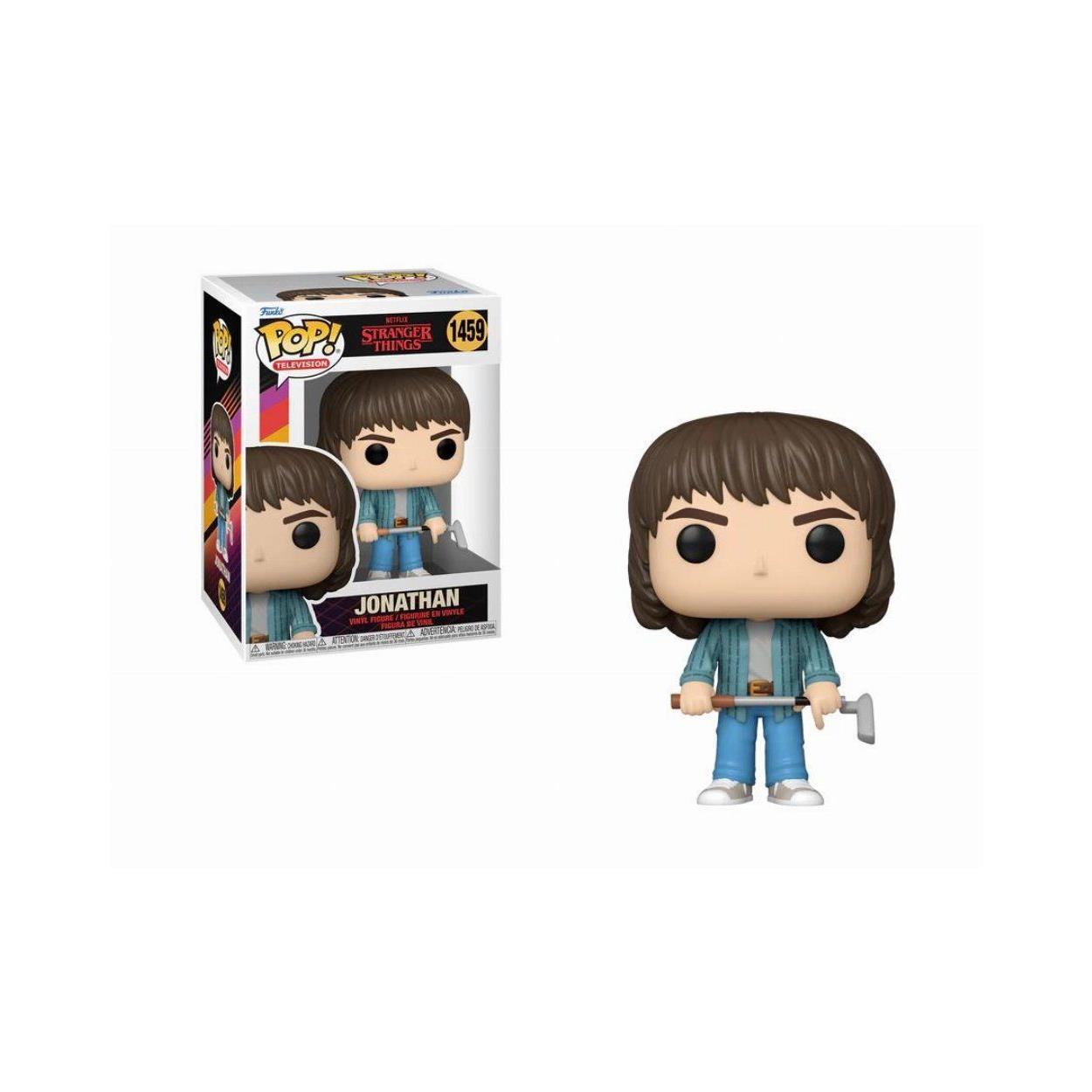 Funko Pop! Television: Stranger Things - Jonathan (with Golf Club) #1459 Vinyl Figure - Sunday Habit