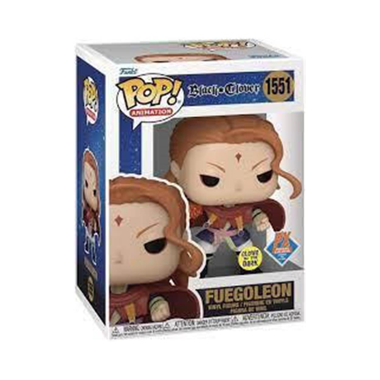 Funko Pop Fuegoleon Black Clover Глоус В Тъмното Специално Издание - Sunday Habit