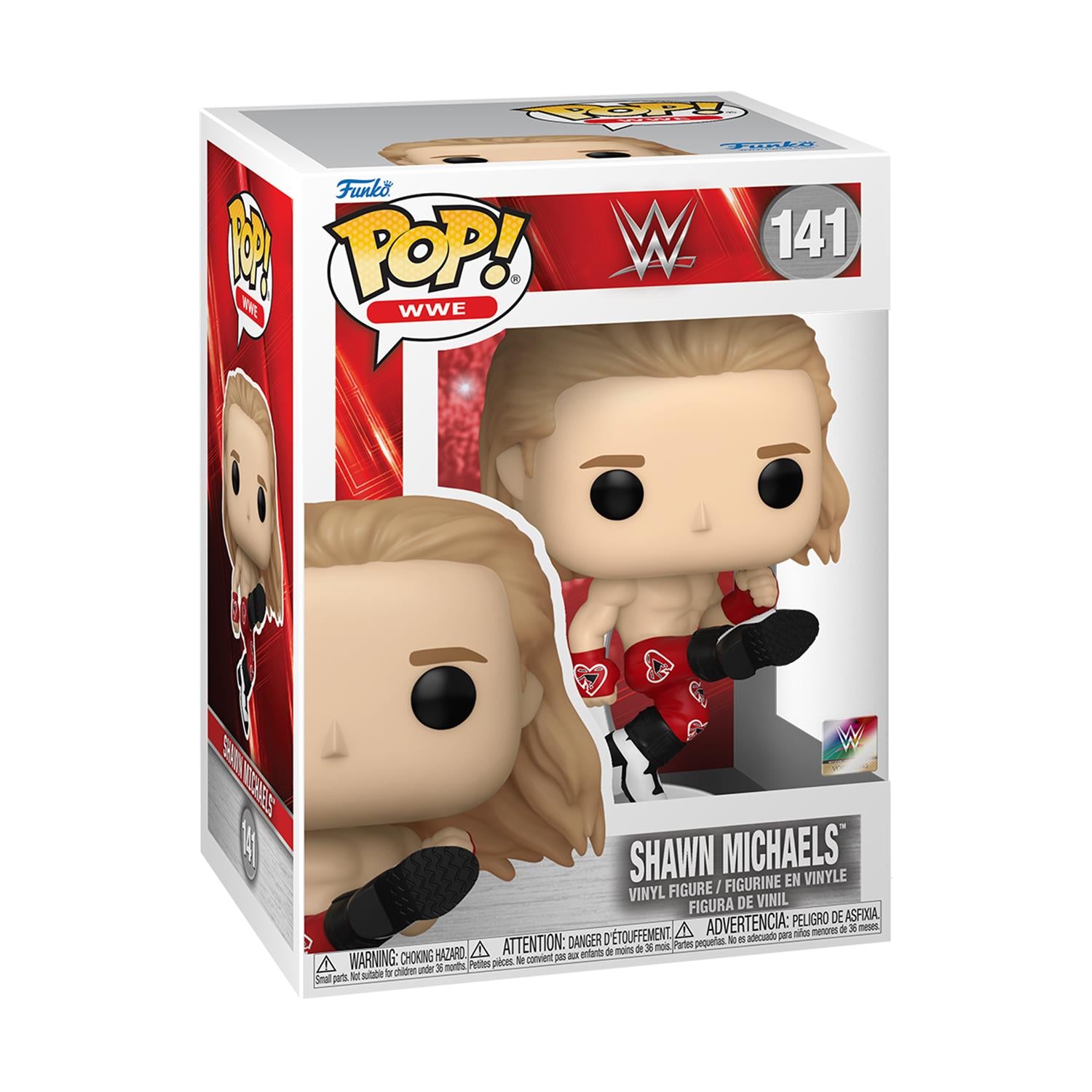 Funko Pop! WWE: WWE - Shawn Michaels (Sweet Chin Music) #141 Vinyl Figure