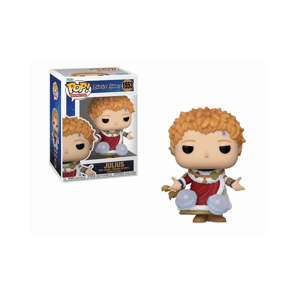 Funko Pop Анимация Black Clover Юлиус 1553 Винилова Фигура - Sunday Habit