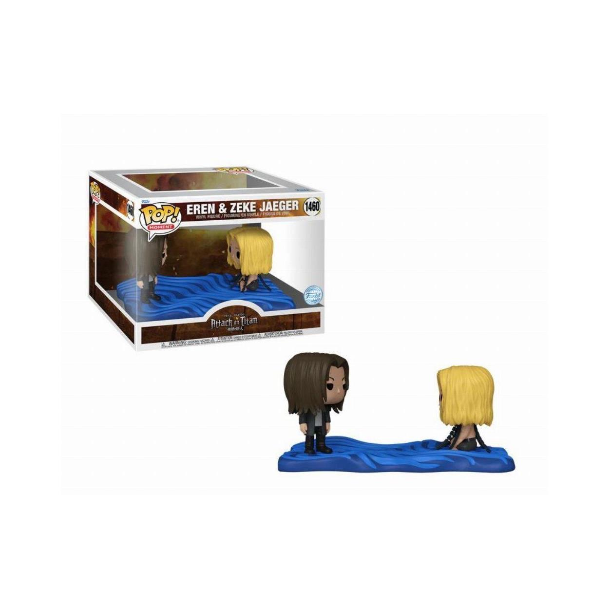 Funko Pop! Moment: Attack on Titan - Eren & Zeke Jaeger (Special Edition) #1460 Vinyl Figures - Sunday Habit