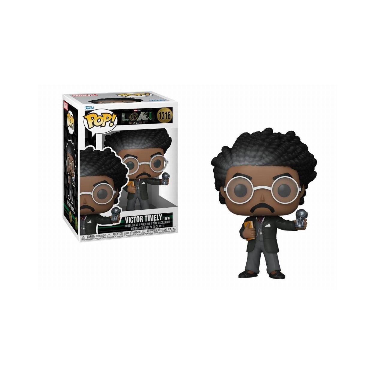 Funko Pop! Marvel: Loki Season 2 - Victor Timely (1893) #1316 Bobble-Head Vinyl Figure - Sunday Habit