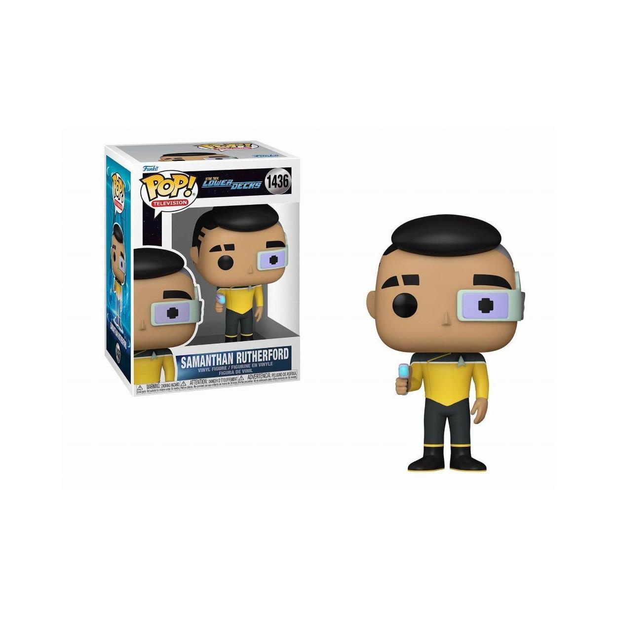 Funko Pop! Television: Star Trek Lower Decks - Samanthan Rutherford #1436 Vinyl Figure - Sunday Habit