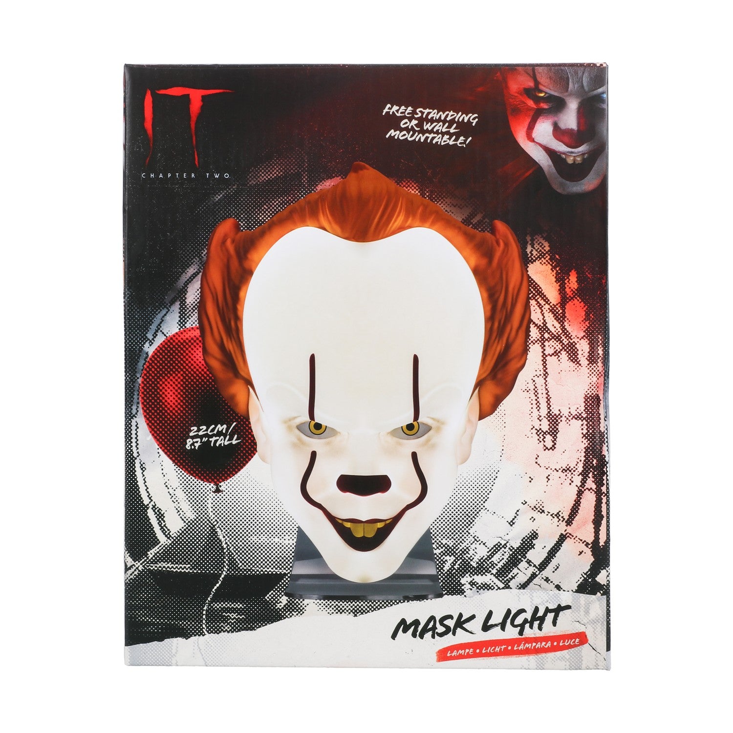 Paladone: IT - Pennywise Mask Light (PP11207IT) - Sunday Habit