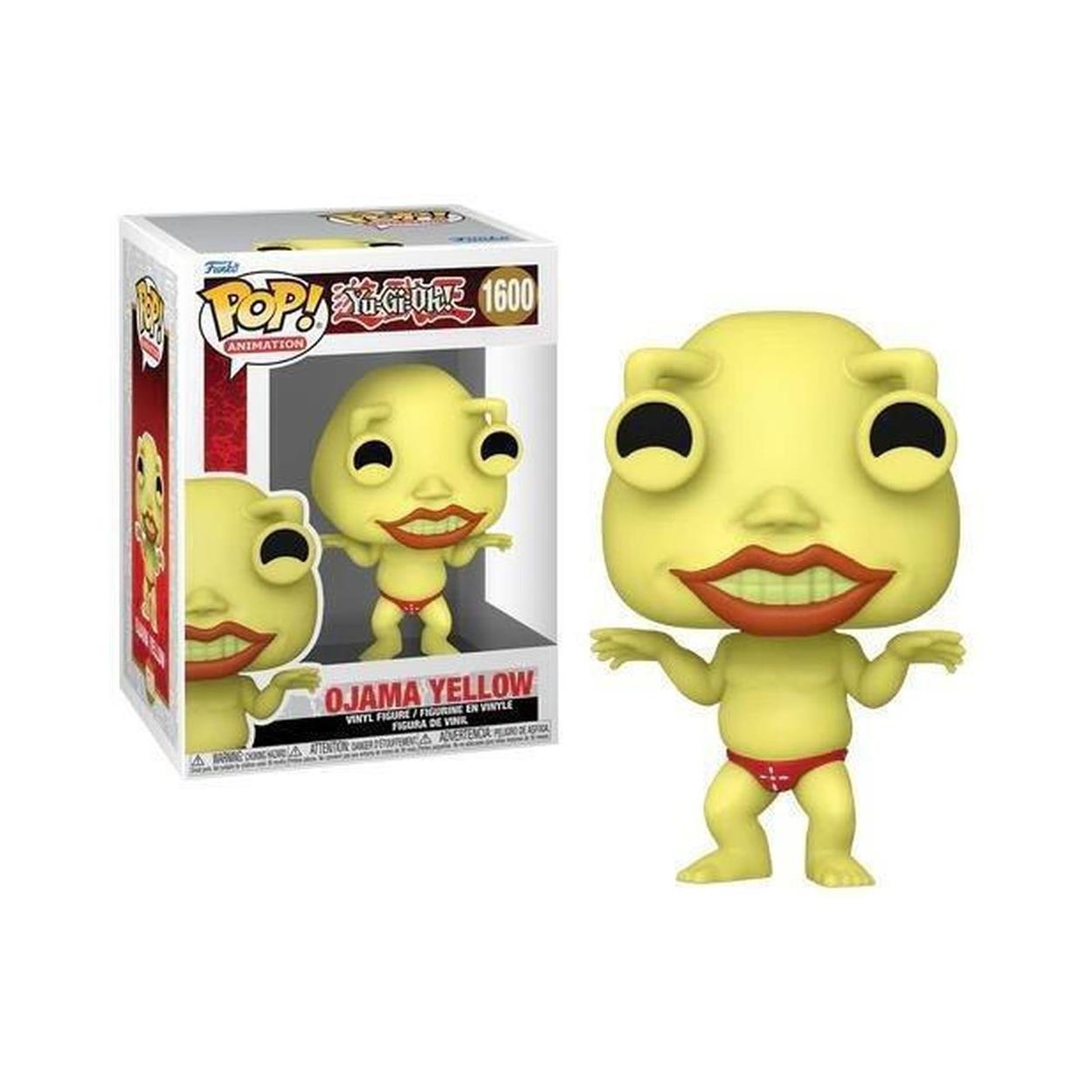 Funko Pop! Animation: Yu-Gi-Oh! - Ojama Yellow #1600 Vinyl Figure - Sunday Habit