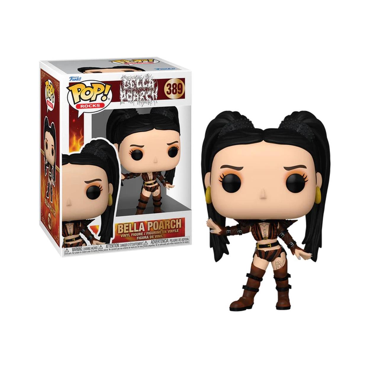 Funko Pop! Rocks: Bella Poarch (Inferno) #389 Vinyl Figure - Sunday Habit