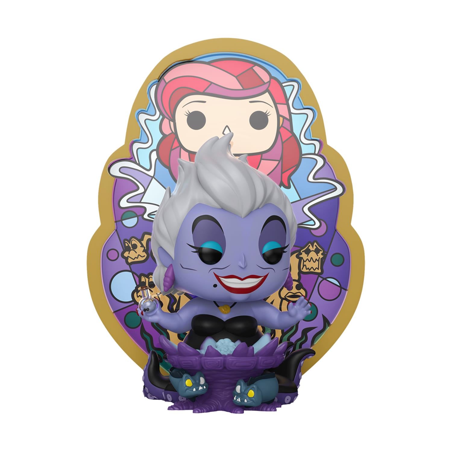 Funko Pop Deluxe Дисни Малката Русалка Урсула Витраж Винил Фигура - Sunday Habit
