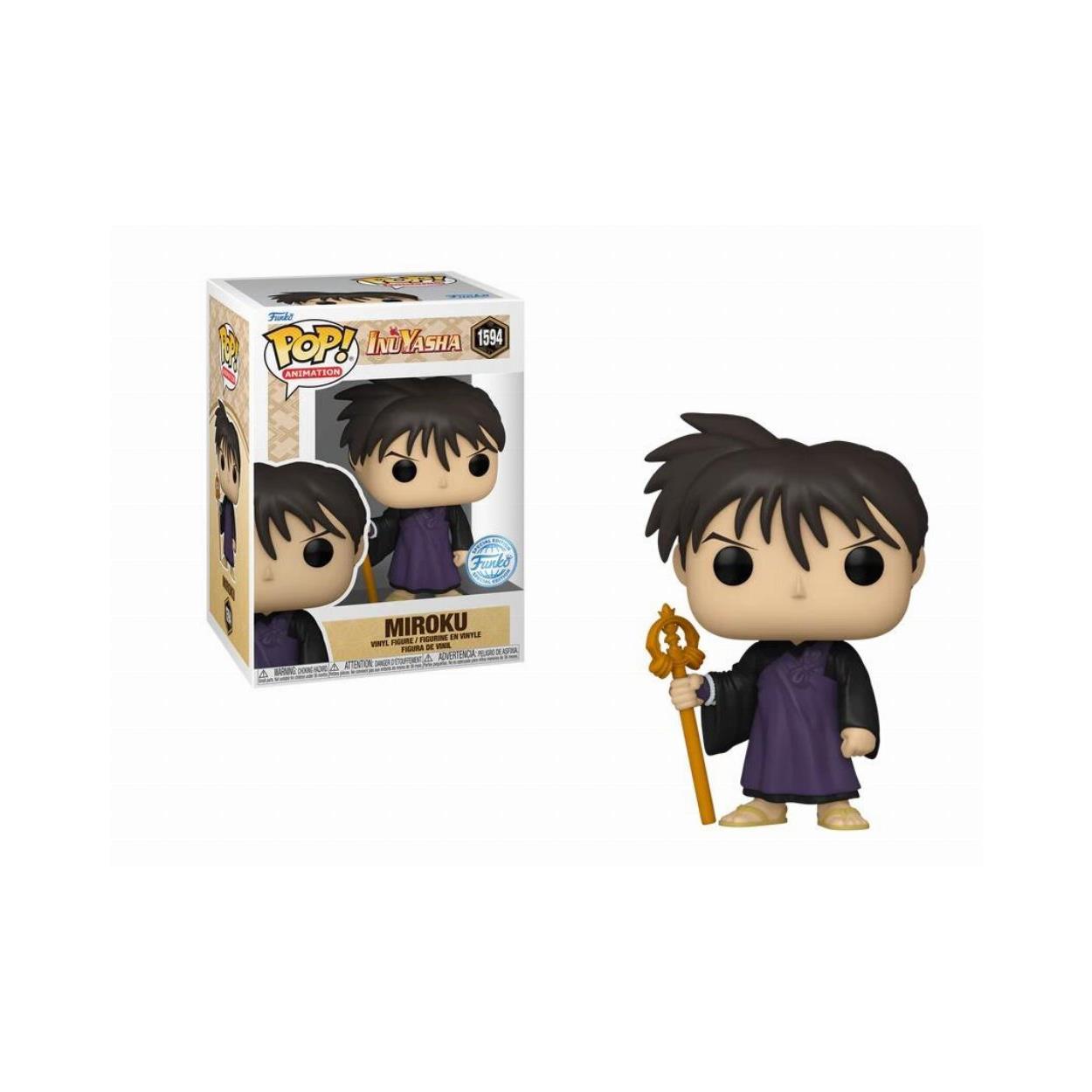 Funko Pop! Animation: Inuyasha - Miroku (Special Edition) #1594 Vinyl Figure - Sunday Habit
