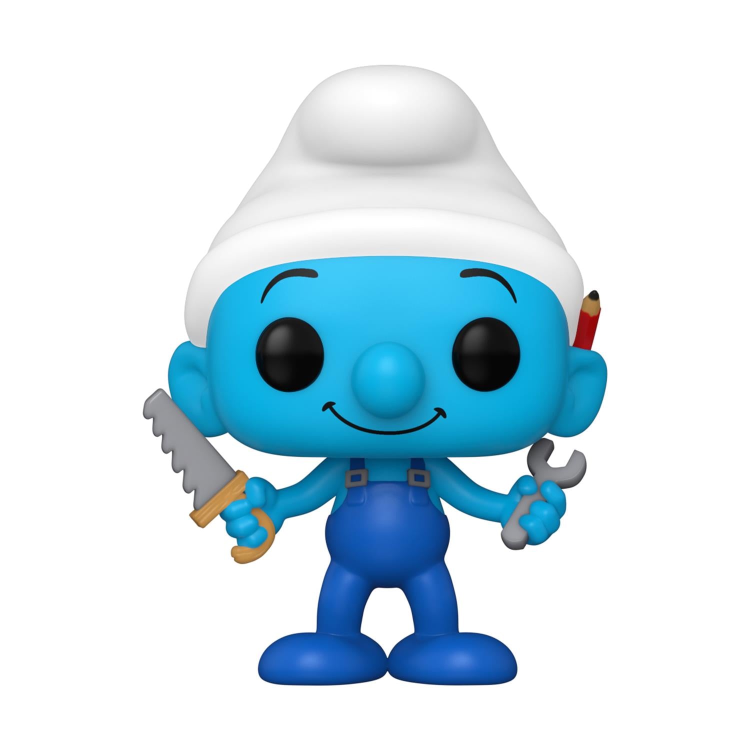 Funko Pop! Television: The Smurfs - Handy Smurf #1519 Vinyl Figure - Sunday Habit