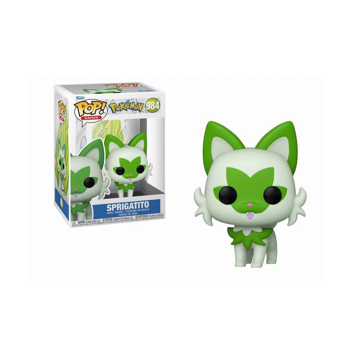 Funko Pop! Games: Pokemon - Sprigatito #984 Vinyl Figure - Sunday Habit