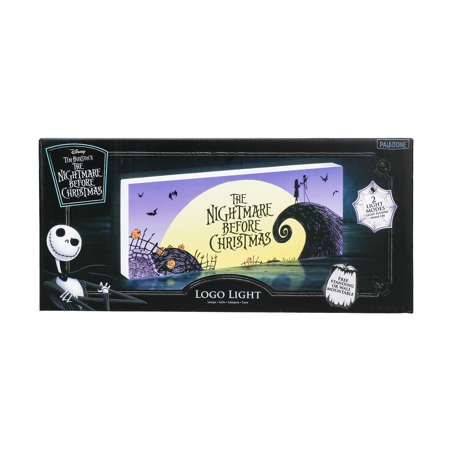 Paladone: The Nightmare Before Christmas - Logo Light (PP12276NBC) - Sunday Habit