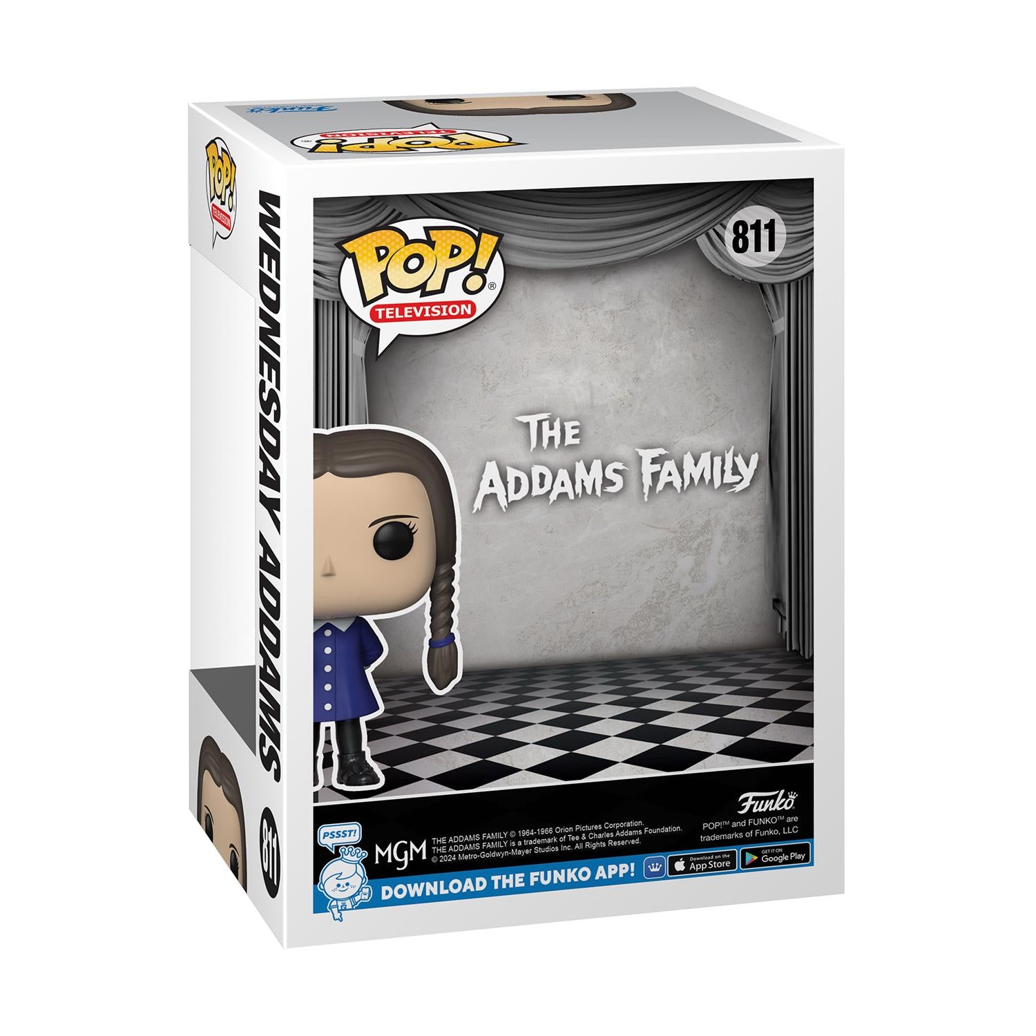 Funko Pop! Television: The Addams Family - Wednesday Addams (Diamond Glitter) (Black) (Special Edition) #811 Vinyl Figure - Sunday Habit