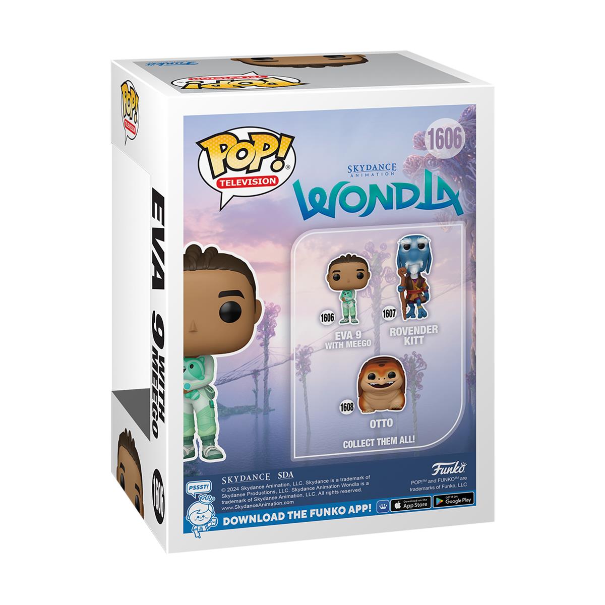 Funko Pop! Television: Wondla - Eva 9 with Meego #1606 Vinyl Figure - Sunday Habit