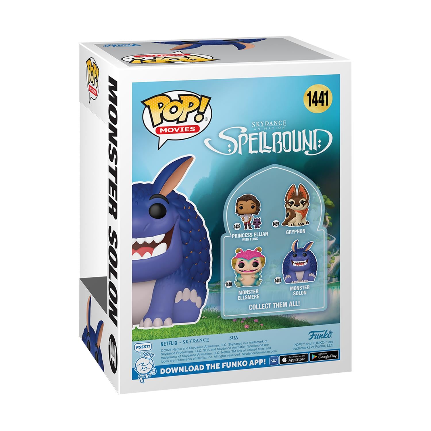 Funko Pop Movies Spellbound Monster Solon Фигура Vinyl - Sunday Habit