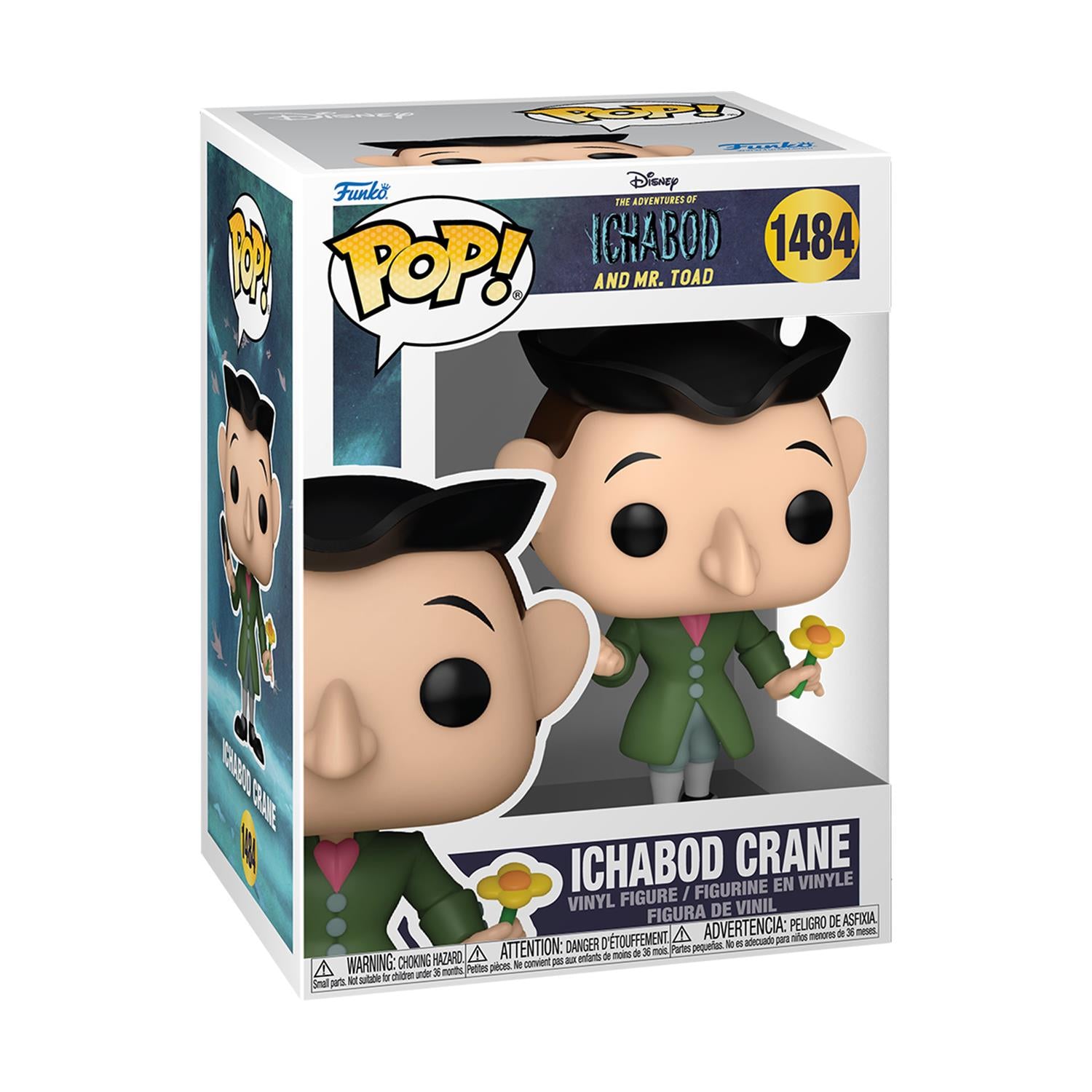 Funko Pop! Disney: The Adventure of Ichabod and Mr.Toad - Ichabod Crane #1484 Vinyl Figure