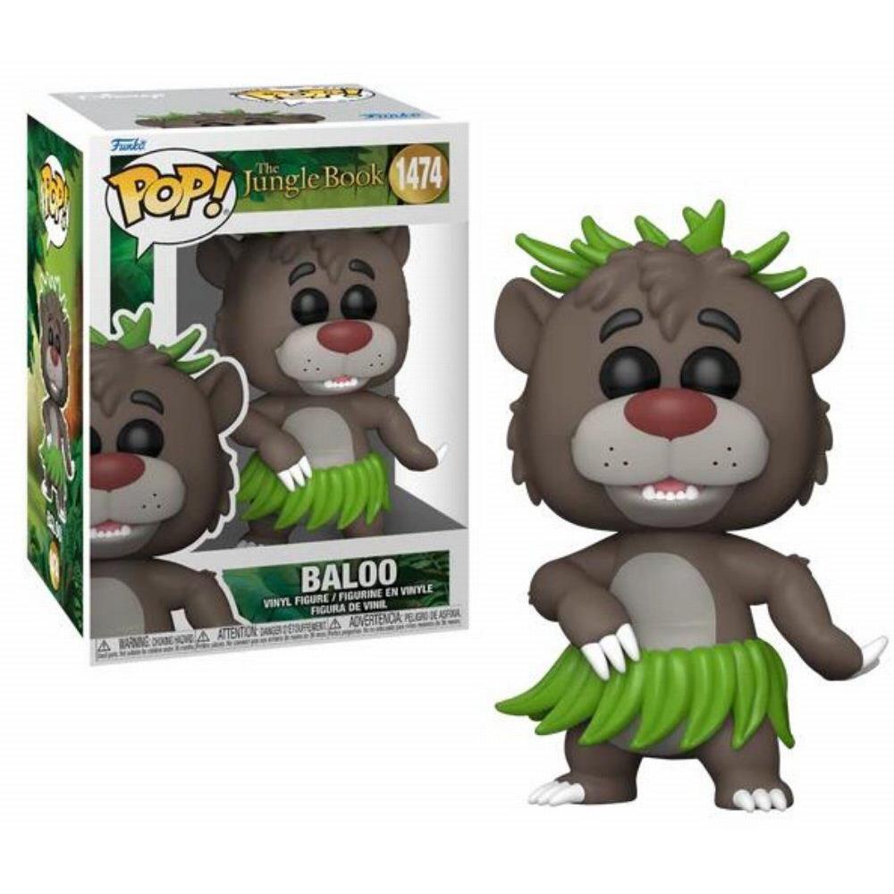 Funko Pop Дисни Джунглата книга Балуу 1474 Винил Фигура - Sunday Habit