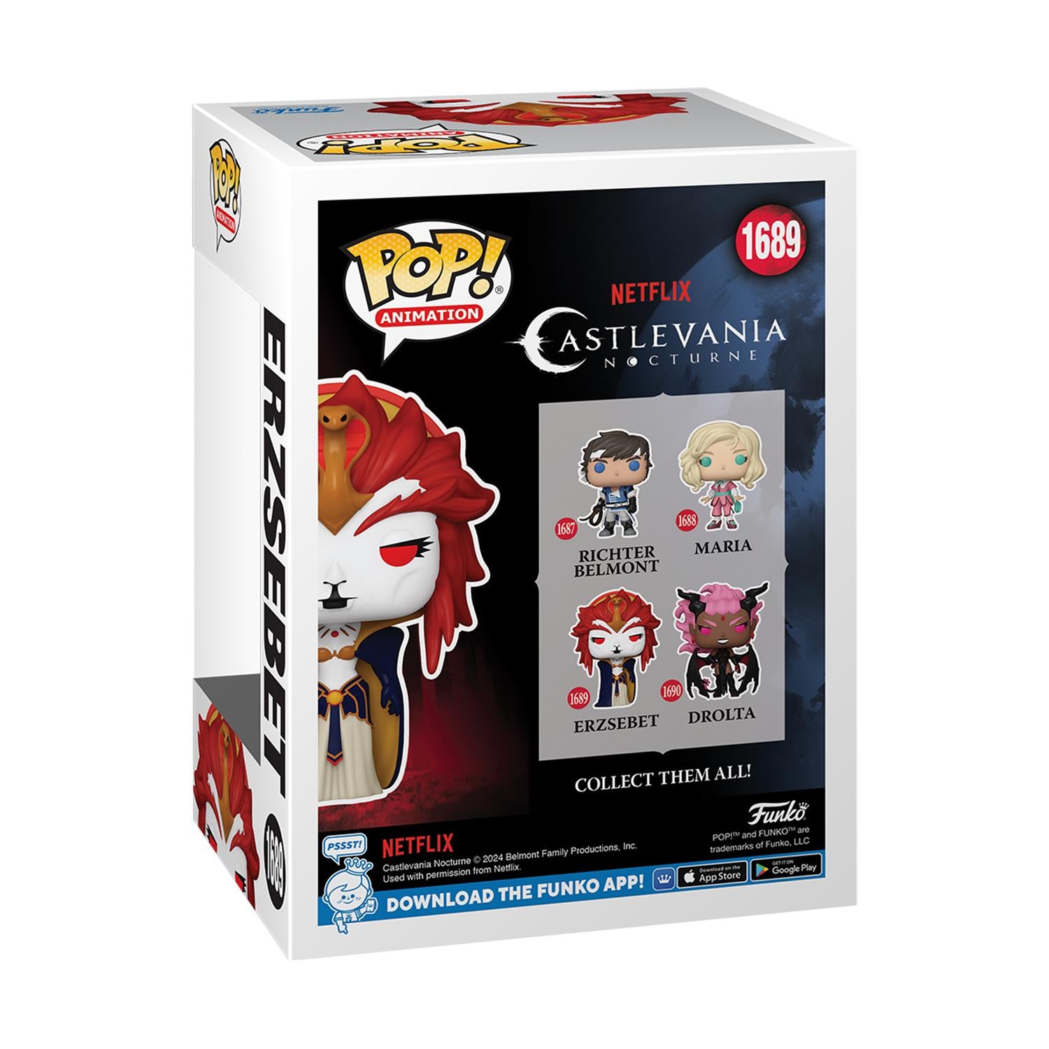 Funko Pop! Animation: Castlevania Nocturne - Erzsebet #1689 Vinyl Figure - Sunday Habit