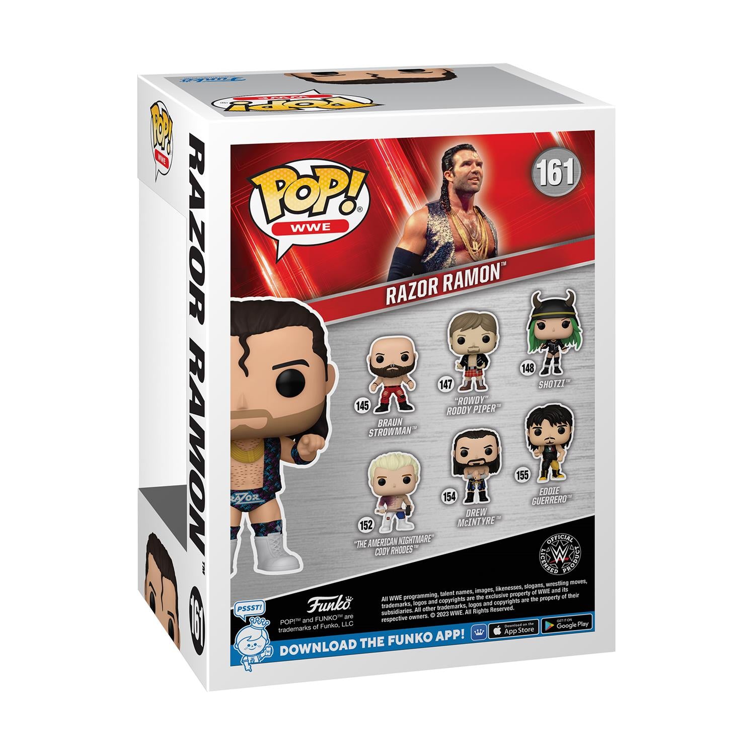 Funko WWE Razor Ramon Винил Фигура Номер 161 - Sunday Habit