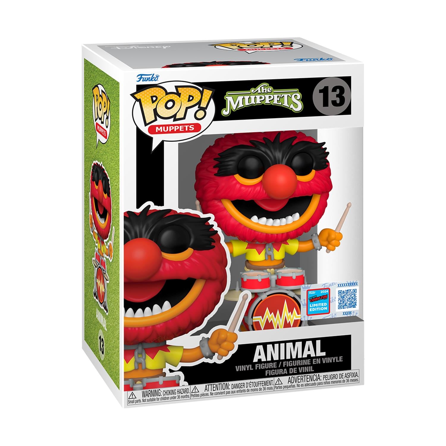 Funko Pop! Muppets: The Muppets - Animal (Convention Special Edition) #13 Vinyl Figure