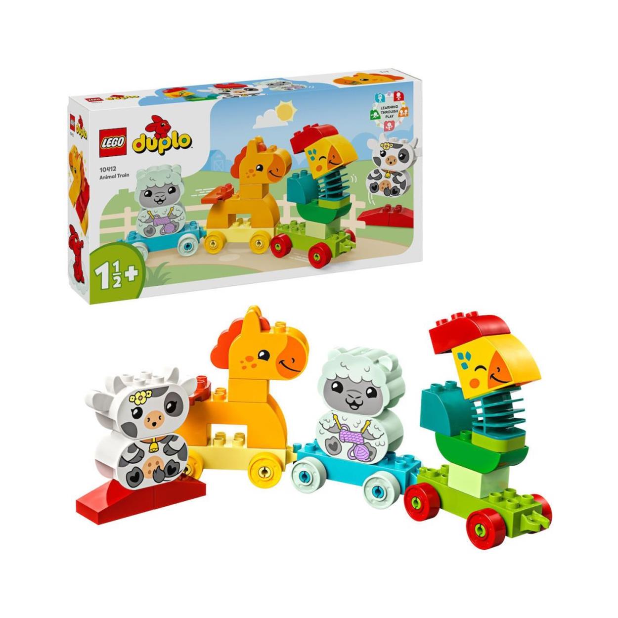 LEGO® DUPLO®: My First Animal Train Nature Toy (10412) - Sunday Habit