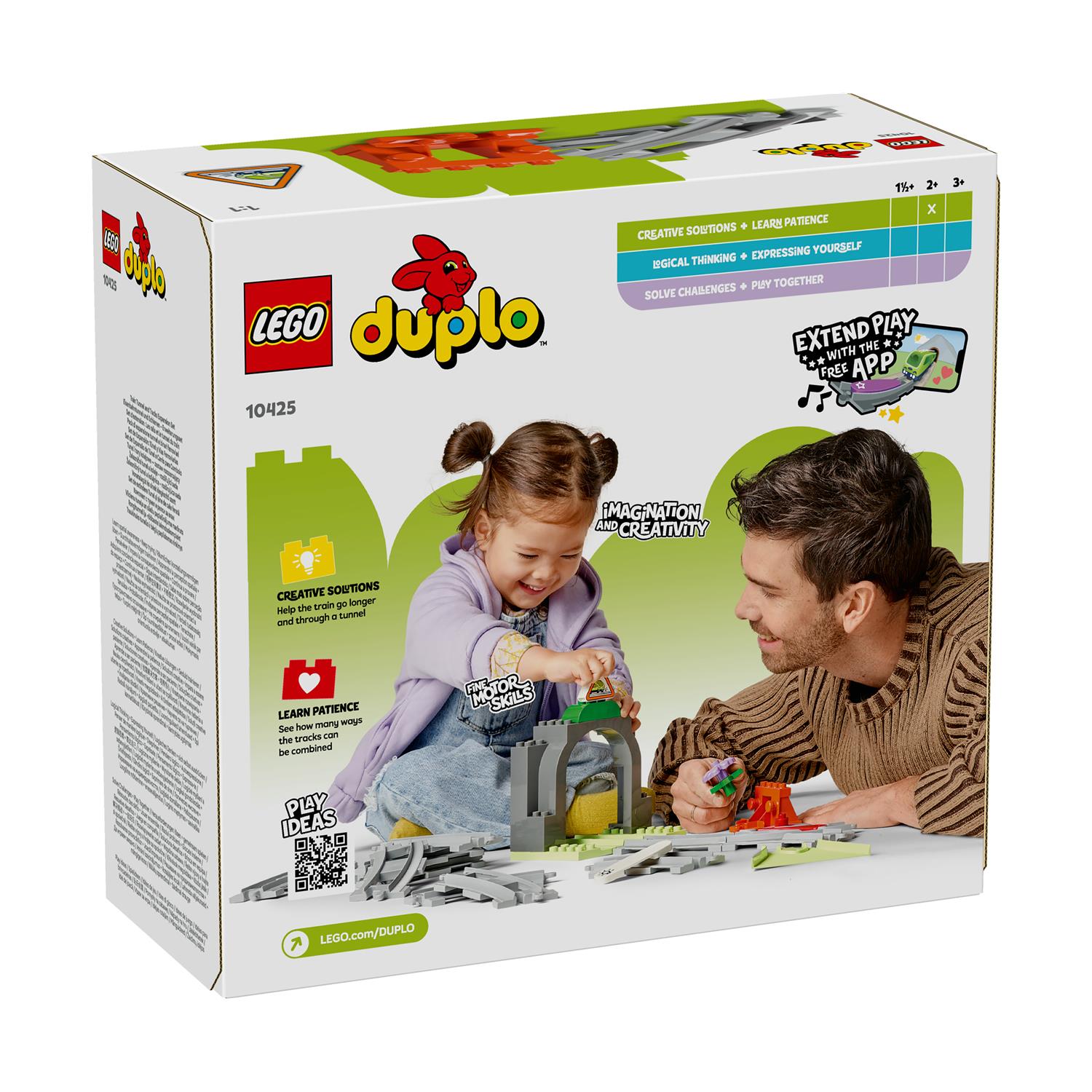LEGO® DUPLO® Town: Train Tunnel and Tracks Expansion Set (10425) - Sunday Habit