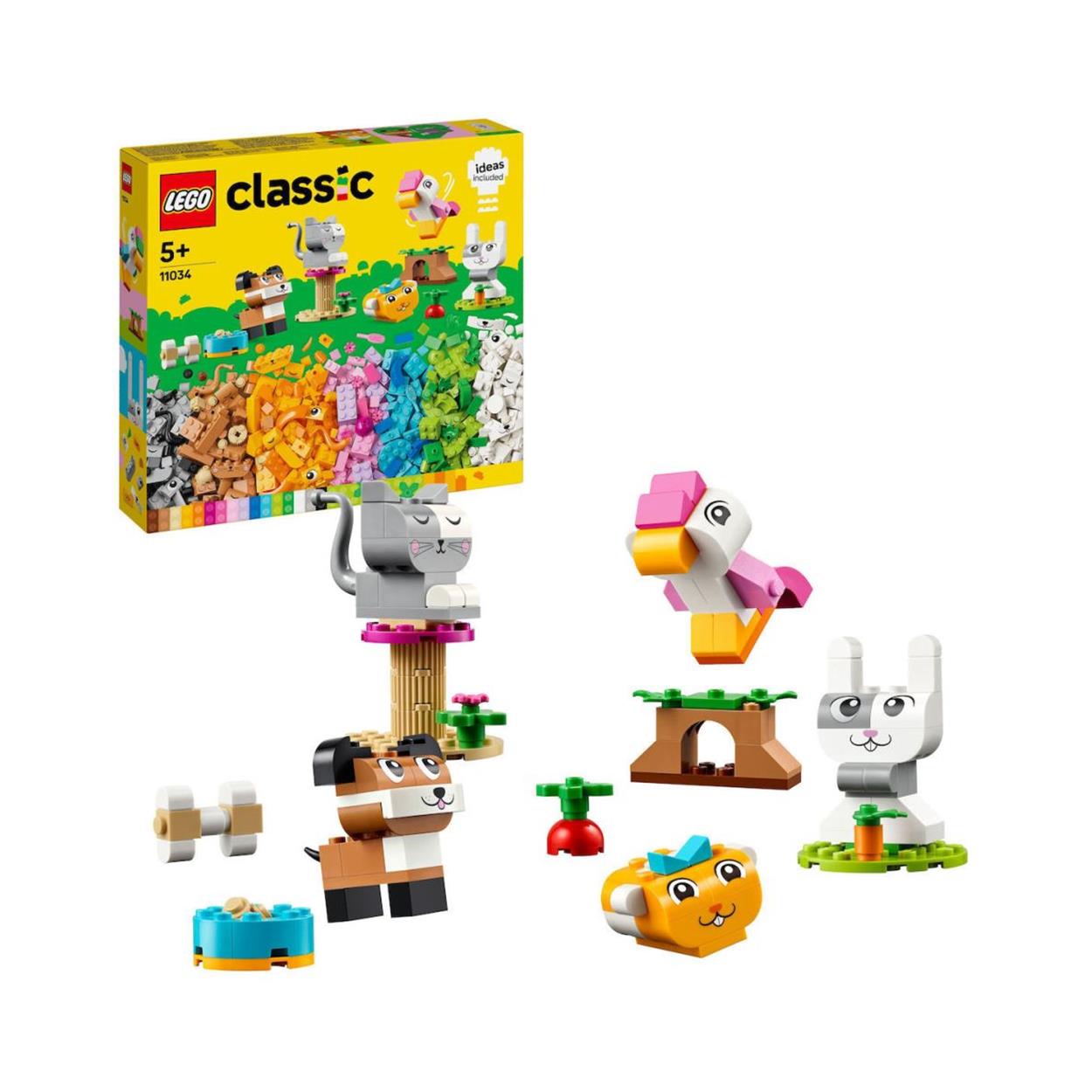 LEGO® Classic: Creative Pets Buildable Animal Toy (11034) - Sunday Habit
