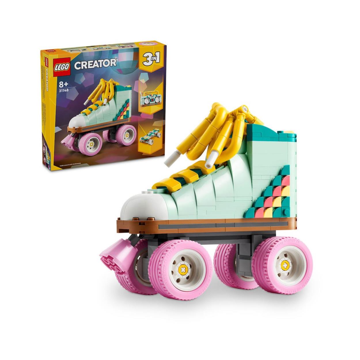 LEGO® Creator: Retro Roller Skate 3in1 Toy (31148) - Sunday Habit