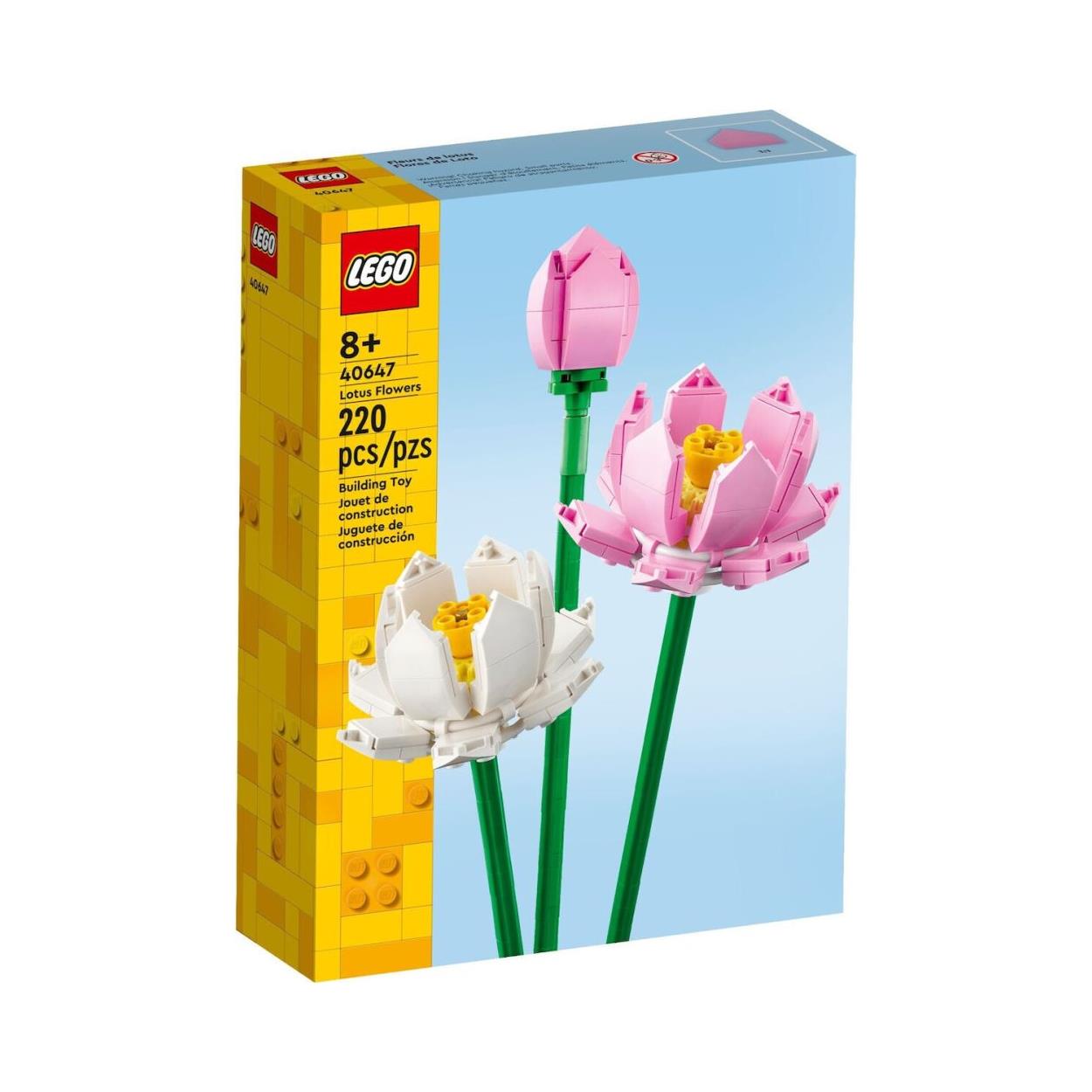 LEGO® Botanicals: Lotus Flowers (40647) - Sunday Habit