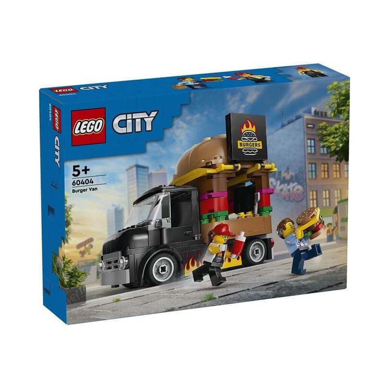LEGO® City: Burger Truck Toy Building Set (60404) - Sunday Habit