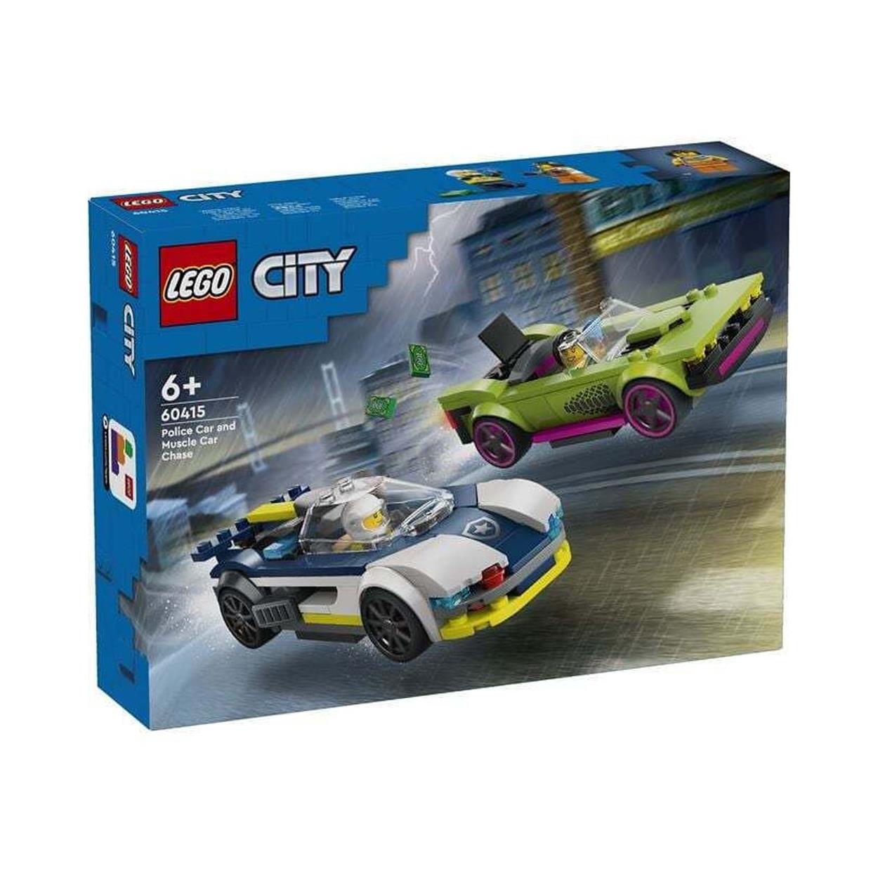 LEGO® City: Police Car and Muscle Car Chase Set (60415) - Sunday Habit