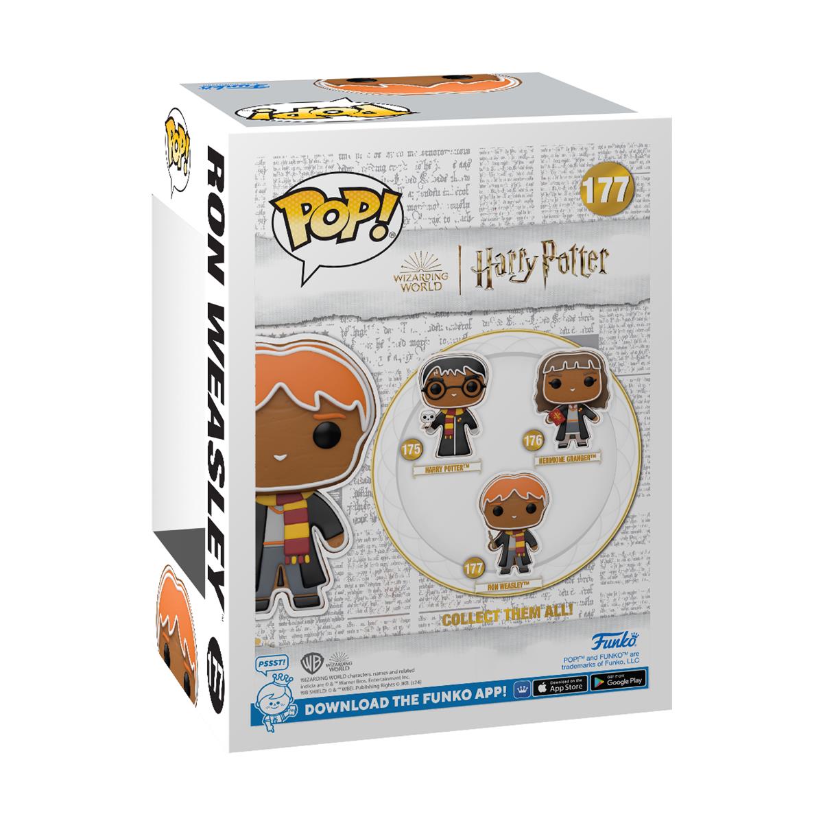 Funko Pop! Harry Potter - Ron Weasley (Ginerbread) #177 Vinyl Figure - Sunday Habit