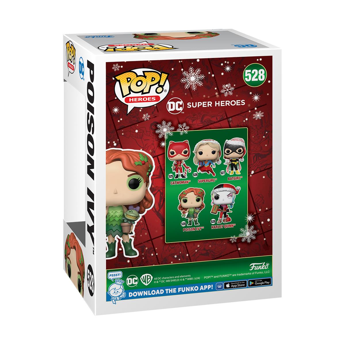 Funko Фигура Poison Ivy DC Comics Holiday 2024 Vinyl 528 - Sunday Habit