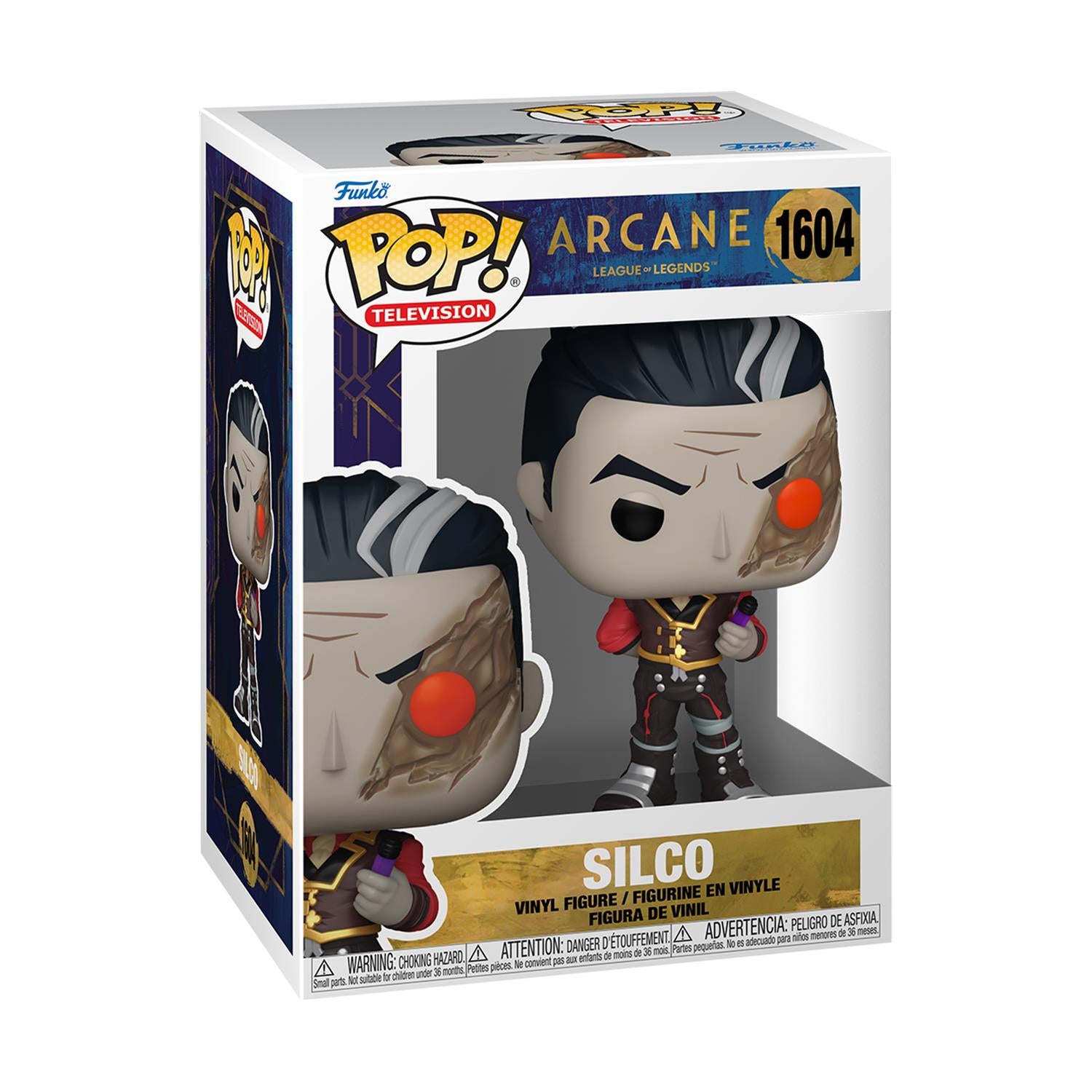 Funko Pop! Television: Arcane LoL S1 - Silco #1604 Vinyl Figure