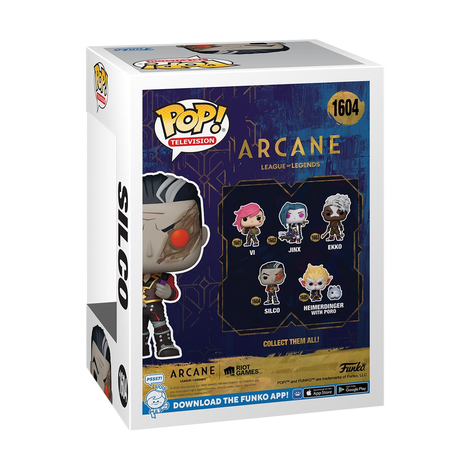 Funko Pop! Television: Arcane LoL S1 - Silco #1604 Vinyl Figure