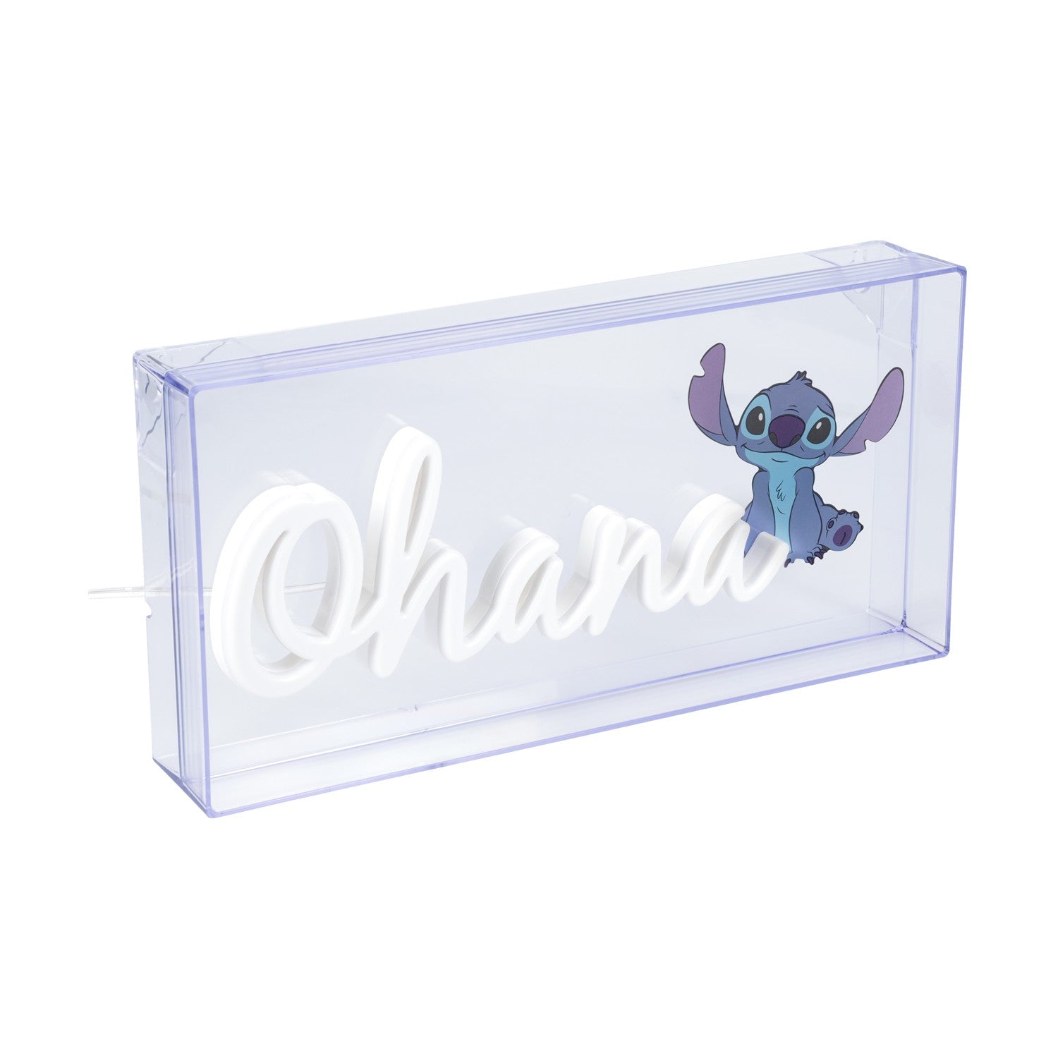 Paladone Disney: Stitch - Ohana LED Neon Light (PP12800LS) - Sunday Habit