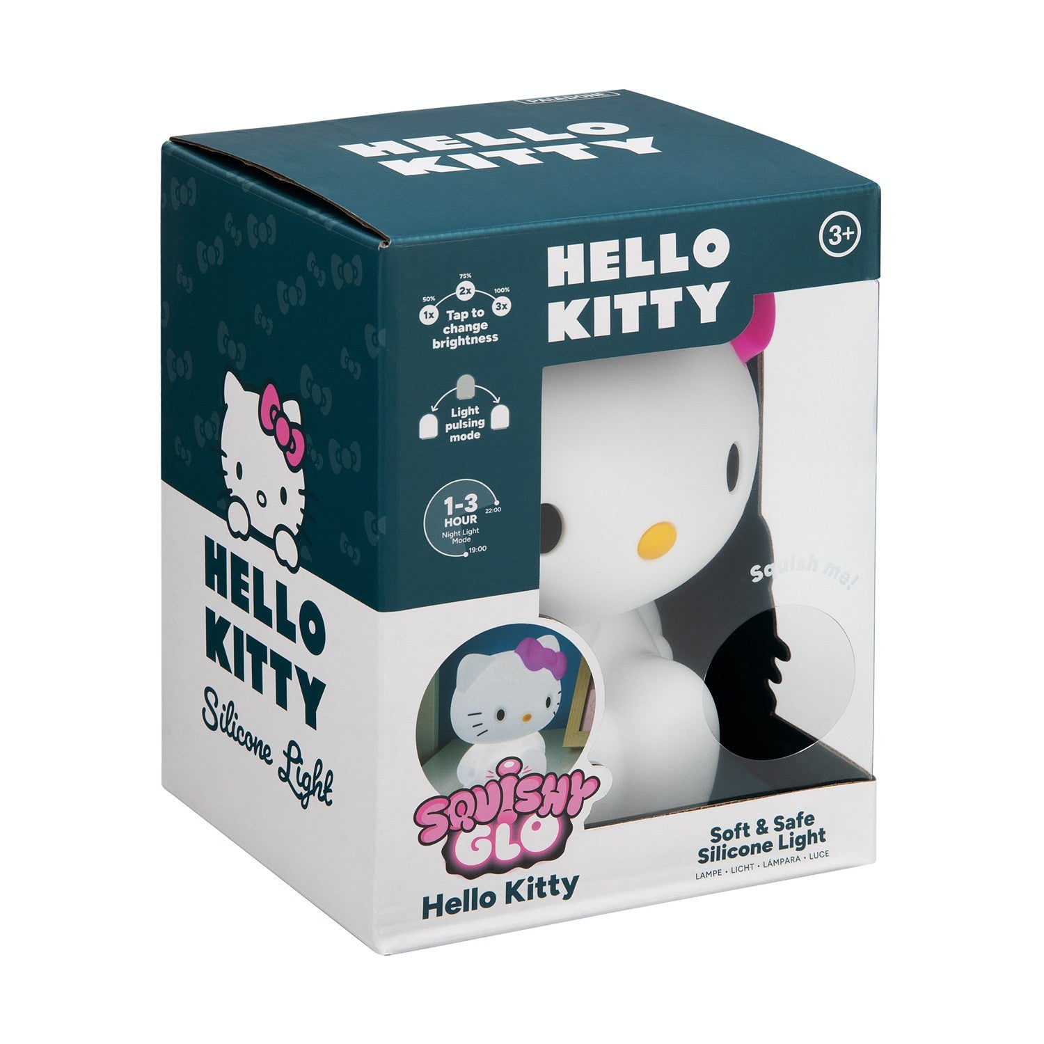Paladone SquishyGlo: Hello Kitty - Silicone Light Rechargeable (PP13694HKV2) - Sunday Habit