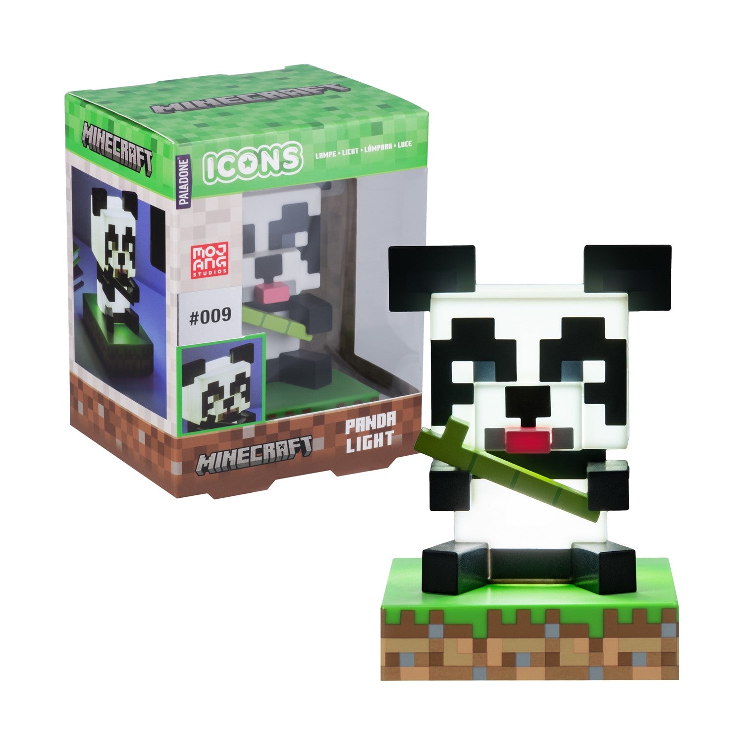 Paladone Icons: Minecraft - Panda Light (PP13276MCF) - Sunday Habit