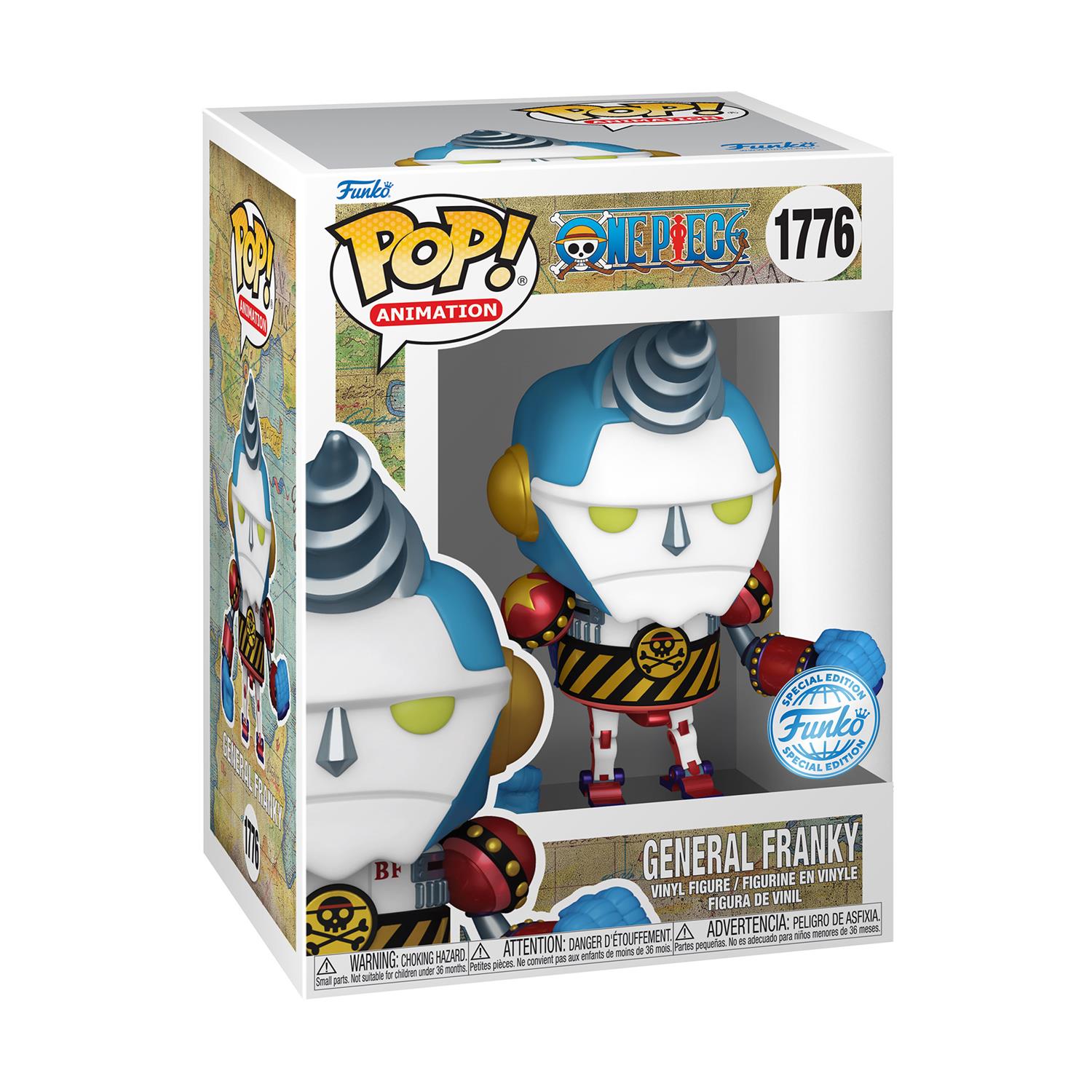 Funko Pop! Animation: One Piece - General Franky* (Special Edition) #1776 Vinyl Figure
