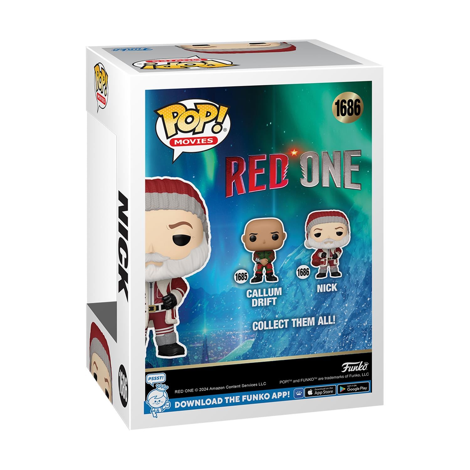 Funko Pop Филми Red One Ник 1686 Винил Фигура - Sunday Habit