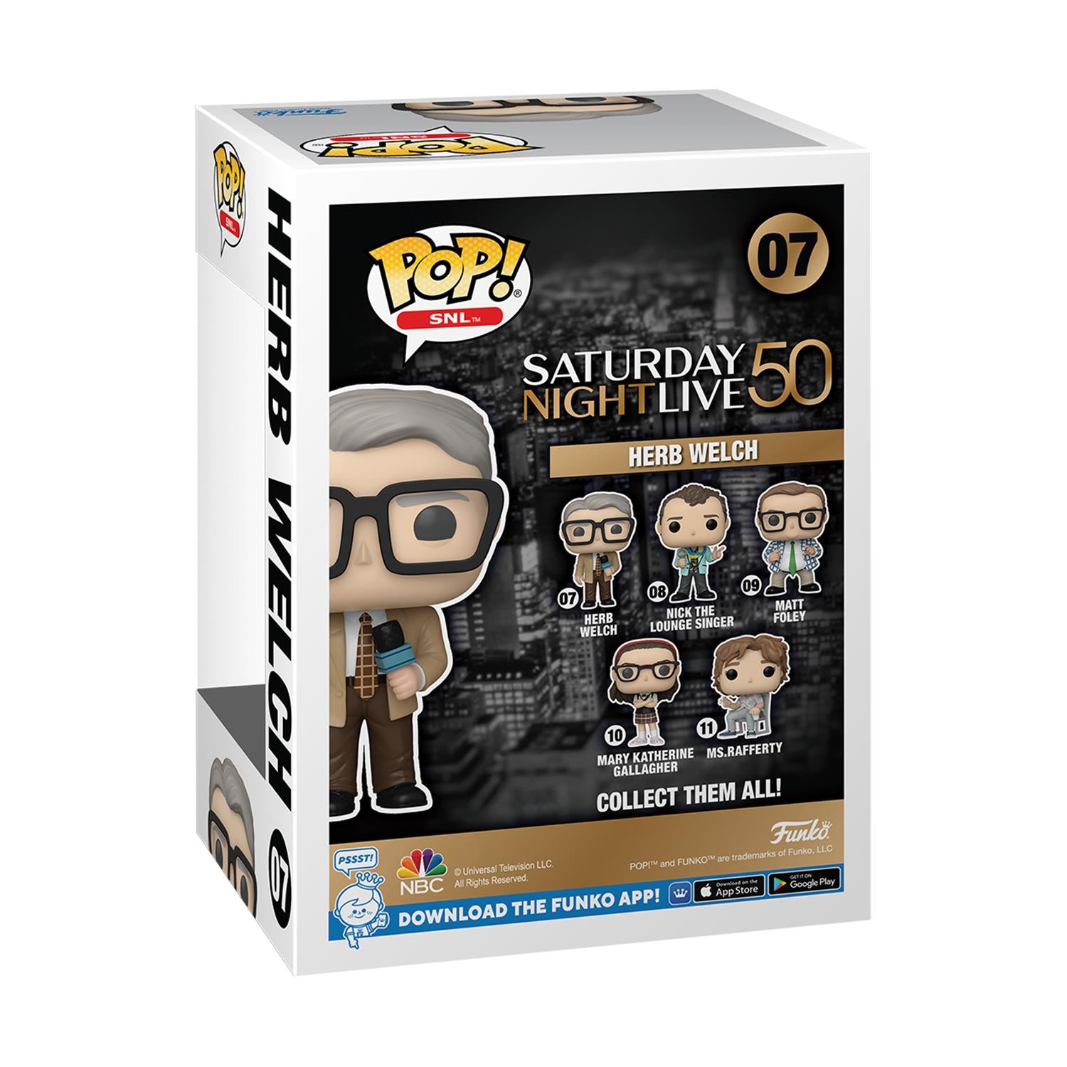 Funko SNL 50th Anniversary Herb Welch Фигура Винил - Sunday Habit