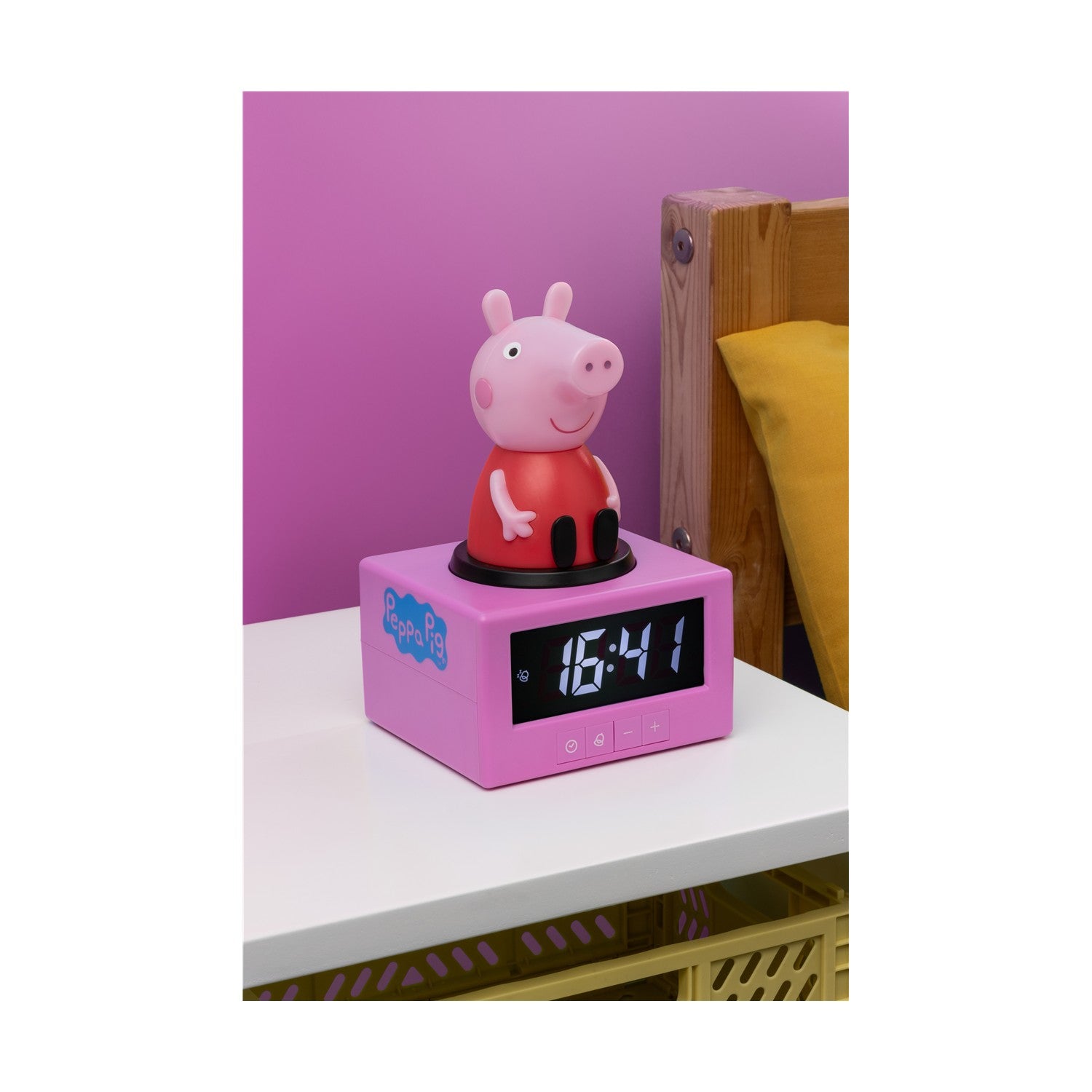 Paladone Icons Peppa Pig Розов Будилник С LED Дисплей - Sunday Habit