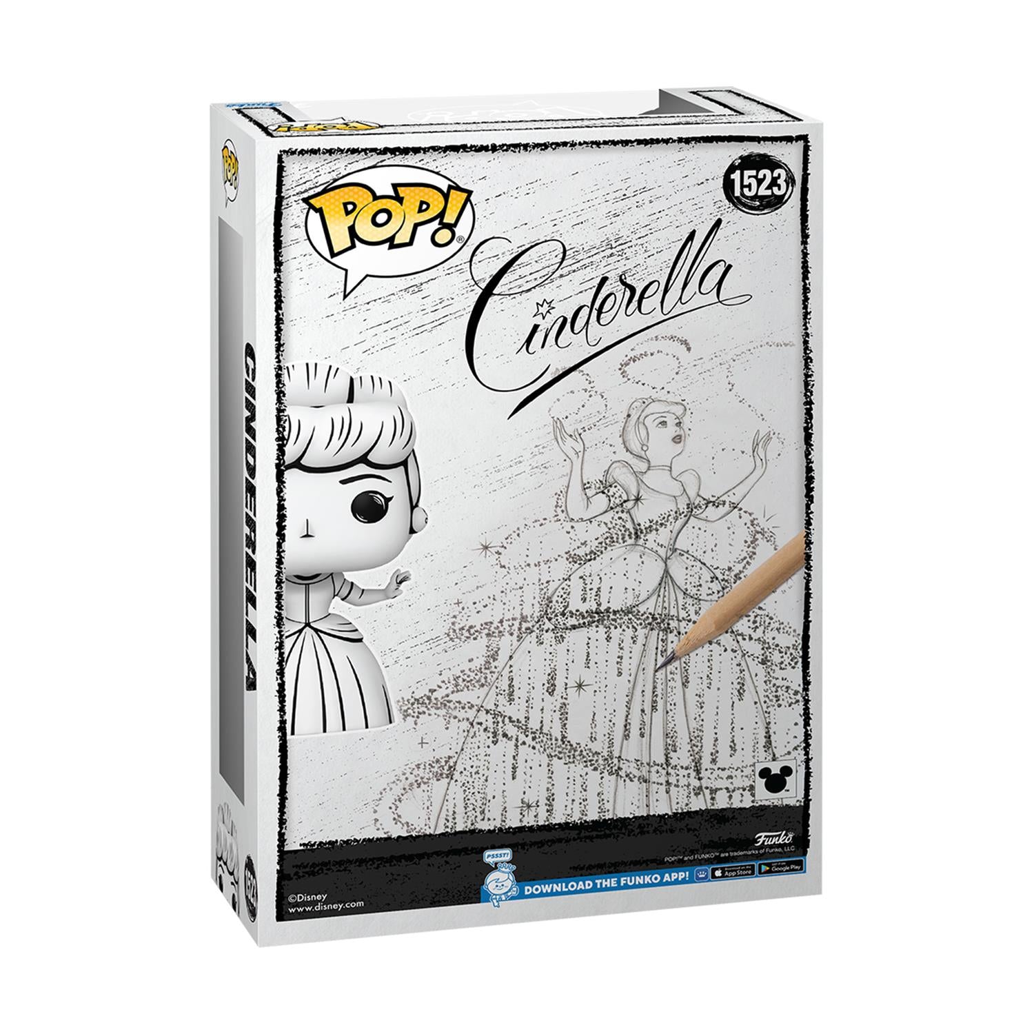 Funko Pop Covers Disney Cinderella Sketched 1523 Винил Фигура - Sunday Habit