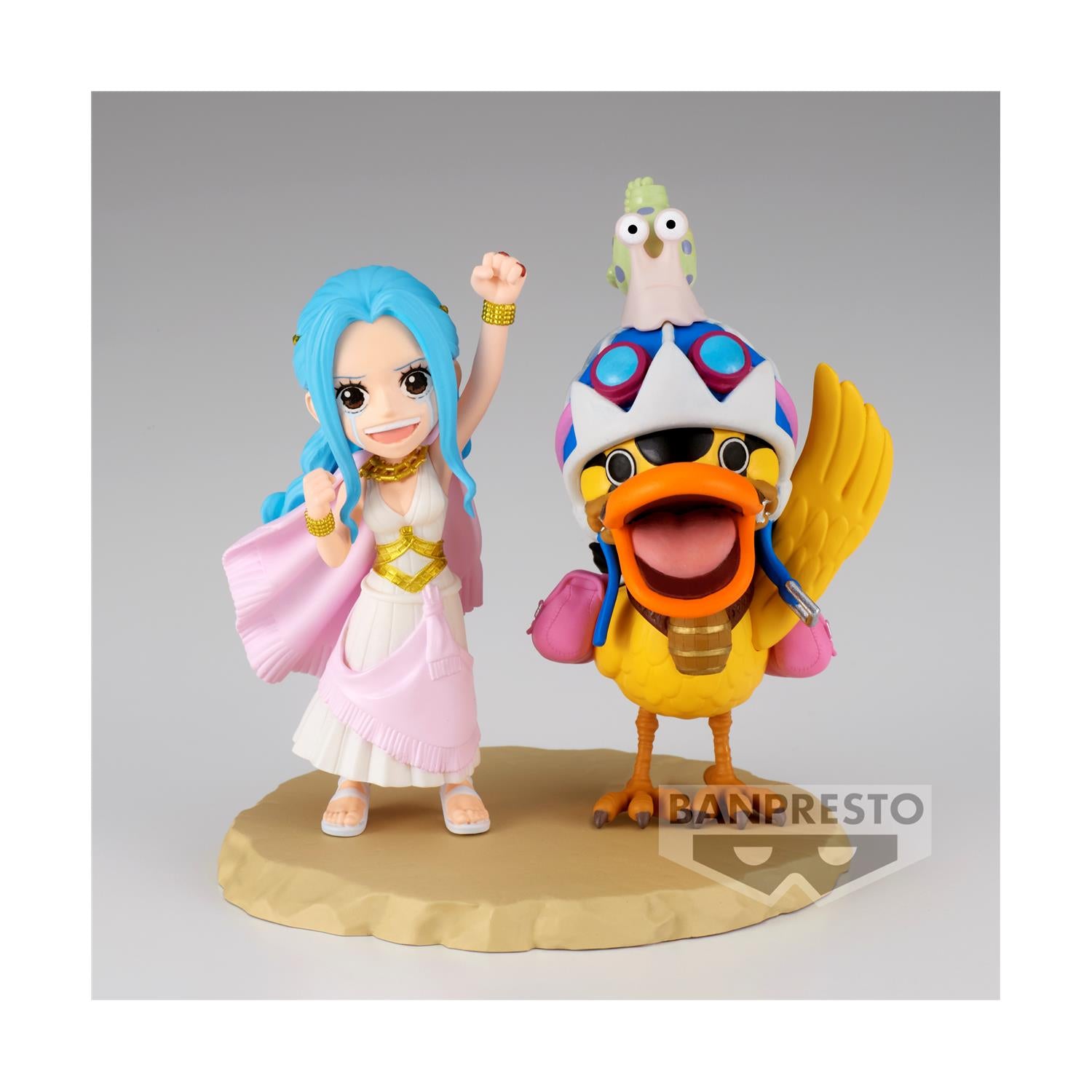 Banpresto WCF Log Stories One Piece Нефелтара Виви и Карао Статуя 7cm - Sunday Habit