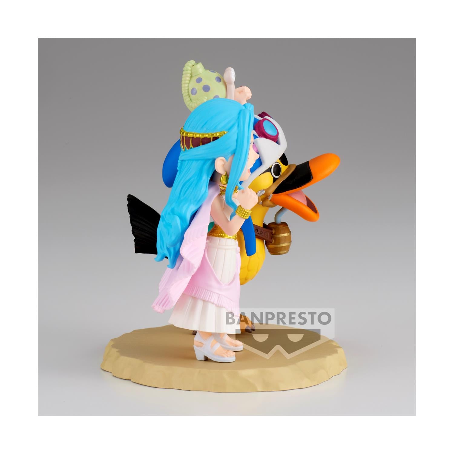 Banpresto WCF Log Stories One Piece Нефелтара Виви и Карао Статуя 7cm - Sunday Habit